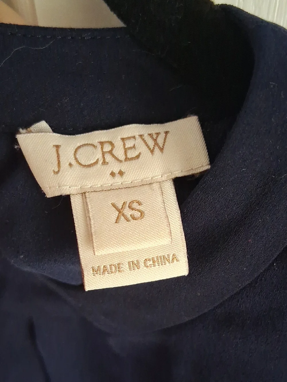 J. Crew clean navy